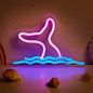Mermaid LED Neon Sign USB Powered Neon Signs Night Light 3D Wall Art & Game Room Bedroom Living Room Decor Lamp Signs